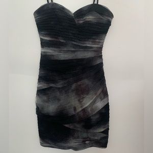 BCBGMaxAzria Vintage Y2K Winnie Strapless Dress Women’s Size 0